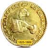 1825-1869 Mexico 1 Escudo Gold Coin Avg Circ (Random Year)