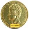 1832-1842 100 Lire Italy Sardinia Charles Albert Gold Coin Ex-Jewelry (Random Year)