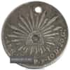 1835-1870 Mexico 4 Reales Silver Coin Cull (Random Year)