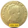 1838-1848 Spain Isabel II 80 Reales Gold Coin Ex-Jewelry (Random Year)
