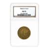 1846/5 O $10 Liberty Head Eagle Gold Coin NGC AU 53