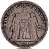 1848 - 1849 France 5 Francs Hercules Silver Coin Avg Circ ASW .7234 oz