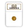 1855 $1 Gold Indian Princess Head Type 2 NGC AU 55