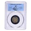 1857 SS Central America California Rush 1.5 Grams Pinch Gold Dust PCGS Certified