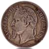 1861 - 1870 France 5 Francs Napoleon III Silver Coin Avg Circ ASW .7234 oz