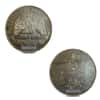 1871-1892 Mexico Second Republic 1 Peso Silver Coin Cull (Random Year)