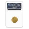 1871 CNB HI Russia 3 Roubles Gold Coin NGC UNC Details