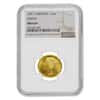 1871 British Gold Sovereign Victoria Young Head Shield NGC MS 63+