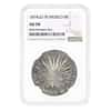 1874 GO FR Mexico 8 Reales Cap & Rays Silver Coin NGC AU 50