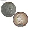 1875-1899 Spain 5 Pesetas Silver Coin Cull (Random Year)