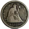1875-S United States Silver Twenty Cents 20C Very Good VG