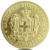 1876 A Greece 20 Drachmai George I Gold Coin AU Cleaned