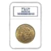 1876-S $20 Liberty Head Double Eagle Gold Coin NGC MS 61