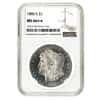 1880 S Silver Morgan Dollar NGC MS 66+*