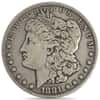 1881-CC Morgan Silver Dollar $1 VF Very Fine
