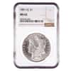 1881 CC Silver Morgan Dollar NGC MS 62