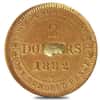 1882 H Canada Newfoundland $2 Gold Coin - Victoria AGW .0981 oz (Ex Jewelry)