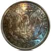1886 Morgan Silver Dollar $1 BU Toned