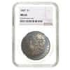 1887 Morgan Silver Dollar $1 NGC MS 62