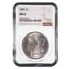 1889 Silver Morgan Dollar NGC MS 62