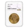 1891 S $20 Liberty Head Double Eagle Gold Coin NGC MS 63