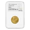 1897 Russia 15 Roubles Nicholas II Gold Coin NGC MS 64 (Narrow Rim)