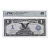 1899 $1 Silver Certificate Black Eagle Fr. 236 PMG XF 40