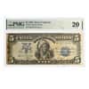 1899 $5 Silver Certificate Currency Note PMG VF 20