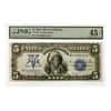 1899 $5 Silver Certificate Currency Note PMG XF 45 EPQ