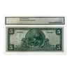 1902 $5 National Bank of Baltimore Maryland Date Back Currency Note PMG AU 58 EPQ