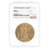 1903-A France 100 Francs Lucky Angel Gold Coin NGC MS 61