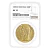 1904 Monaco 100 Francs Albert I Gold Coin NGC AU 55