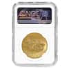 1907 $20 Gold Saint Gaudens Double Eagle High Relief Flat Rim Coin NGC AU Details