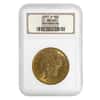 1907 D $20 Liberty Head Double Eagle Gold Coin NGC MS 62