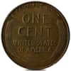 1909 Lincoln Wheat Penny 1 Cent AU