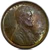 1909 VDB Lincoln Wheat Penny 1 Cent BU Brown