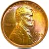 1909 VDB Lincoln Wheat Penny 1 Cent BU Red