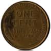1909 Lincoln Wheat Penny 1 Cent AU