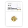 1911 $2.5 Indian Head Quarter Eagle Gold Coin NGC MS 64