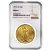 1911 D $20 Gold Saint Gaudens Double Eagle Coin NGC MS 64