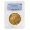 1911 D $20 Gold Saint Gaudens Double Eagle Coin PCGS MS 64