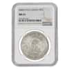 1912 (M45) Japanese One Yen Meiji Dragon Silver Coin NGC MS 61