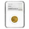 1913 $5 Indian Head Half Eagle Gold Coin NGC MS 62