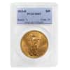 1913 D $20 Gold Saint Gaudens Double Eagle Coin PCGS MS 63