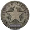 1915-1949 Silver 20 Centavos Star Circulated ASW 0.1447 oz