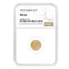 1915 1 Peso Jose Marti Gold Coin NGC MS 66