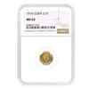 1916 1 Peso Jose Marti Gold Coin NGC MS 62