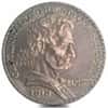 1918 Lincoln-Illinois Silver Half Dollar 50C Comm. Coin Avg Circ