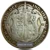 1920-1922 0.2273 oz Great Britain 1/2 Crown Silver Coin Avg Circ (Random Year)
