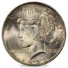 1921-1935 Peace Silver Dollar $1 PCGS MS 64 Rattler Holder (Random Year)